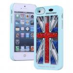 [grd03090]Cool Fashion The Union Jack Sliding case for iphone 4/4s