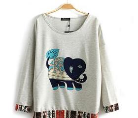 tribal elephant shirt