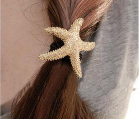 [gryxh31000311]sea star Hair Band Hair Ring